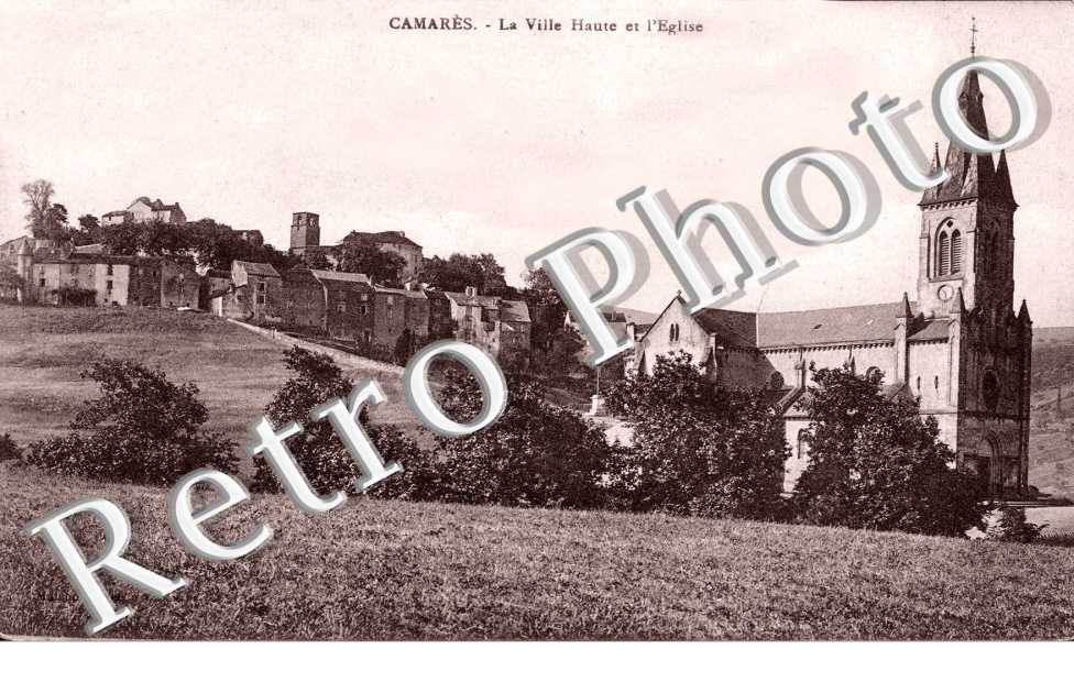 La ville haute et l'eglise