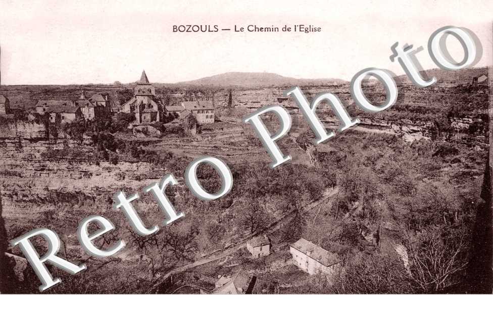 le chemin de l'eglise