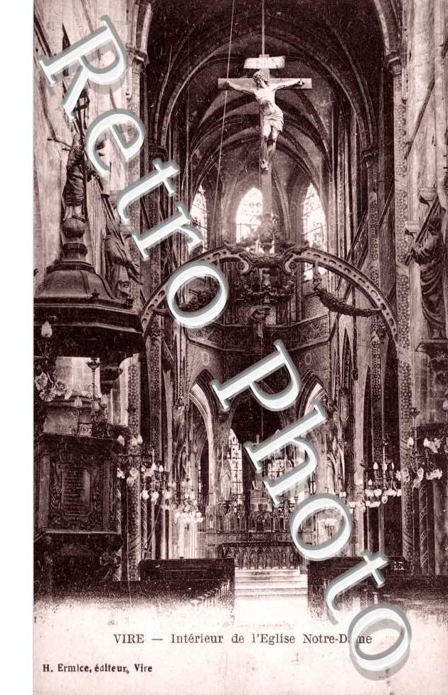 Interieur de l'eglise Notre-Dame