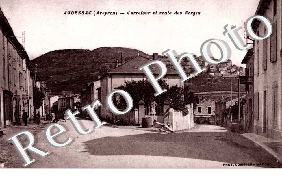 carrefour et route des gorges