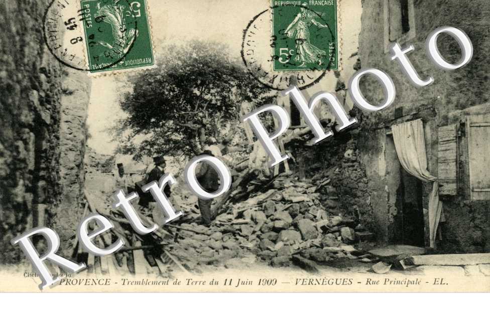 Tremblement de Terre du 11 juin 1909, Rue Principale
