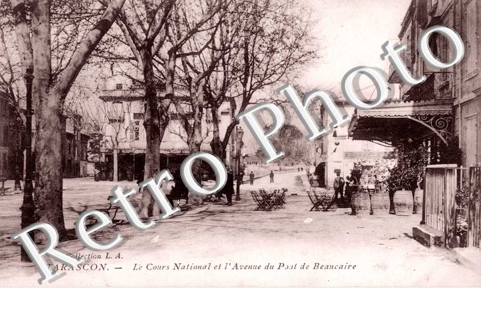 le Cours National et l'Avenue du Pont de Beaucaire