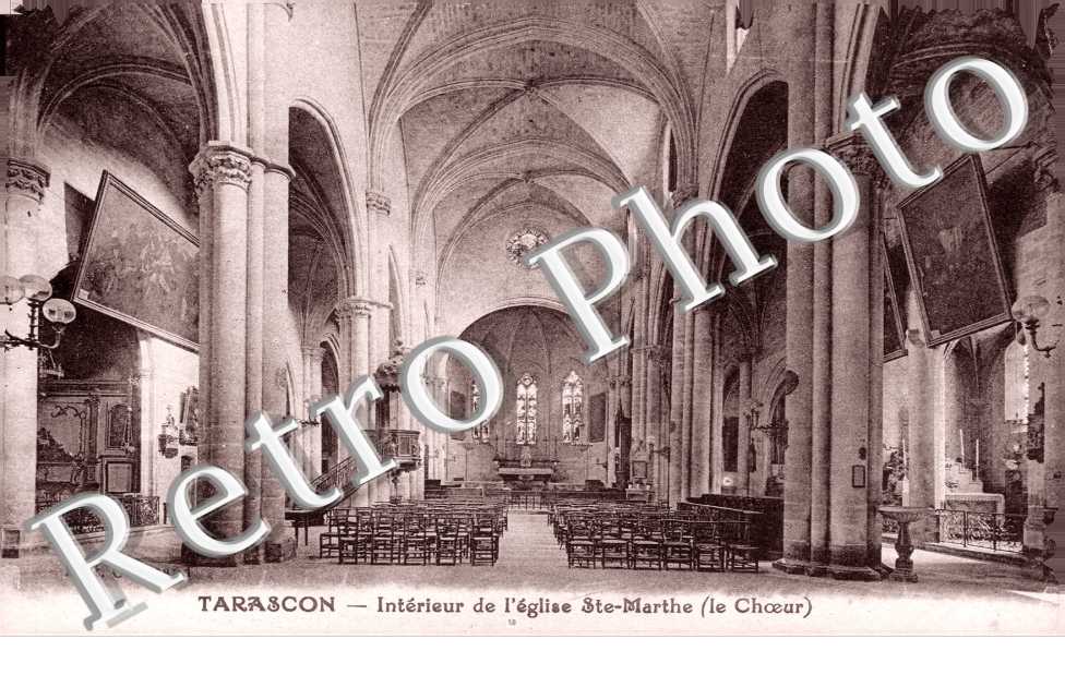 Interieur de l'Eglise Sainte Marthe