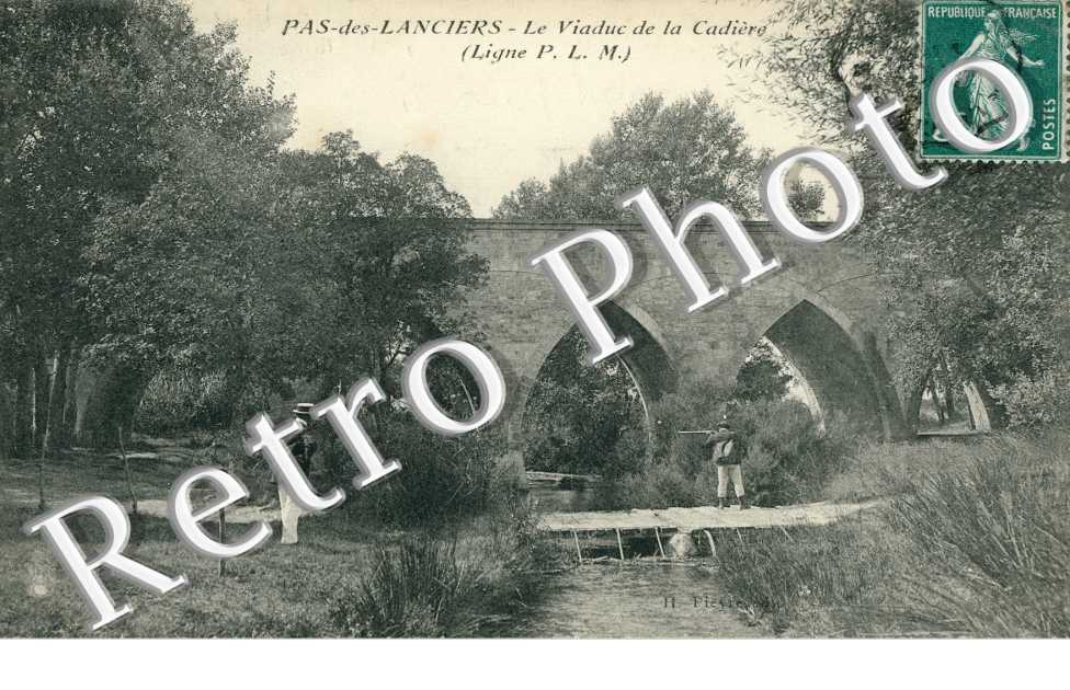 Pas-des-Lanciers - le viaduc de la Cadiere
