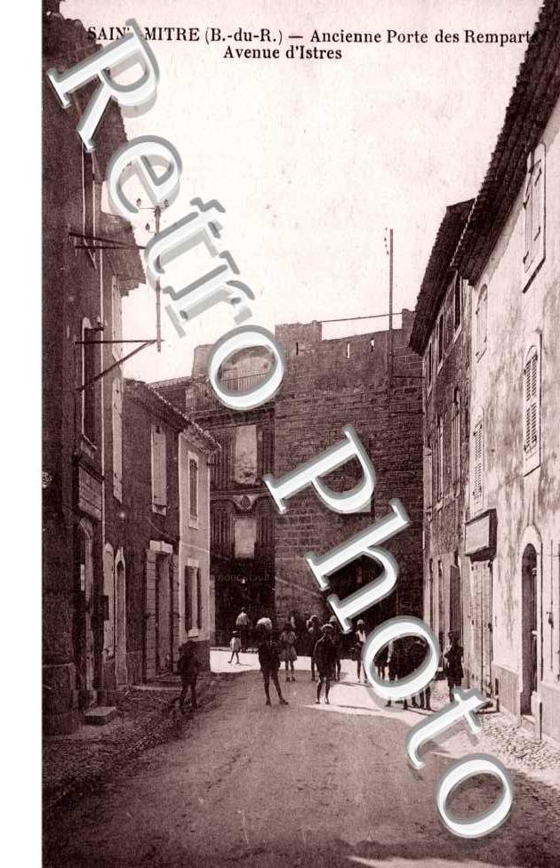 Ancienne porte des remparts - avenue d'Istres