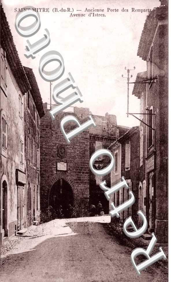 Ancienne porte des remparts - avenue d'Istres