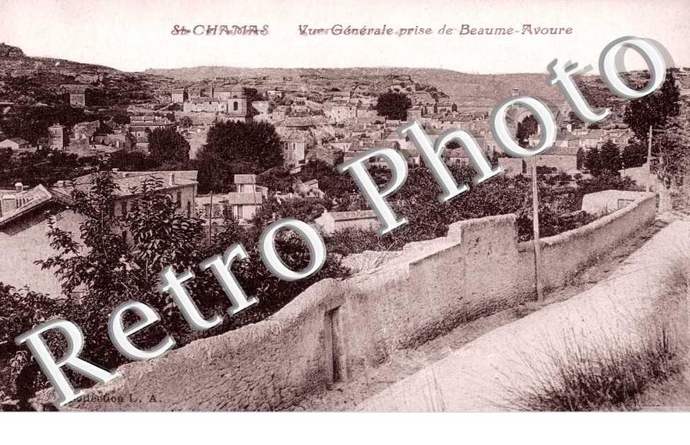 Vue generale prise de Beaume Avoure
