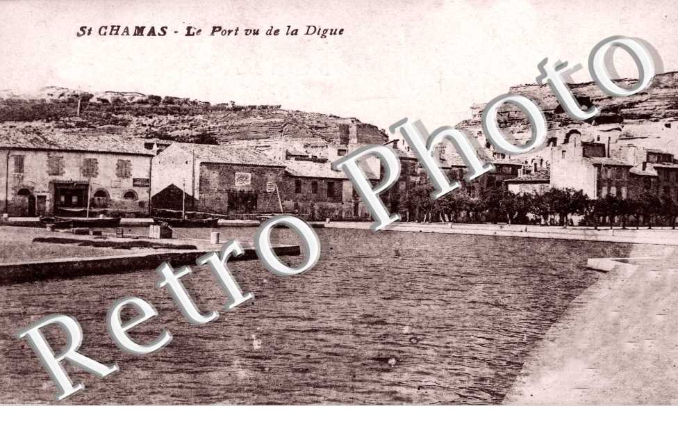 Le Port vu de la Digue