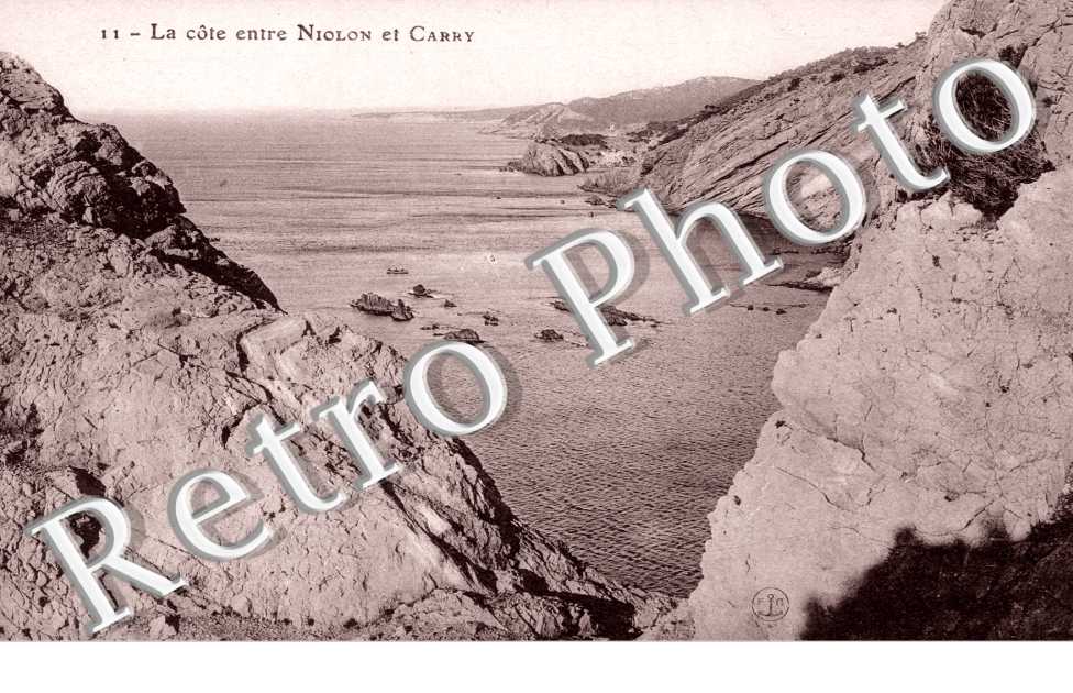 La Cote entre Niolon et Carry
