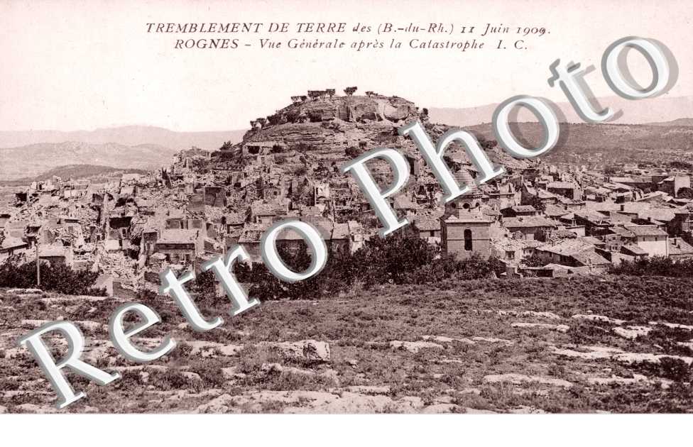 vue generale apres le Tremblement de Terre