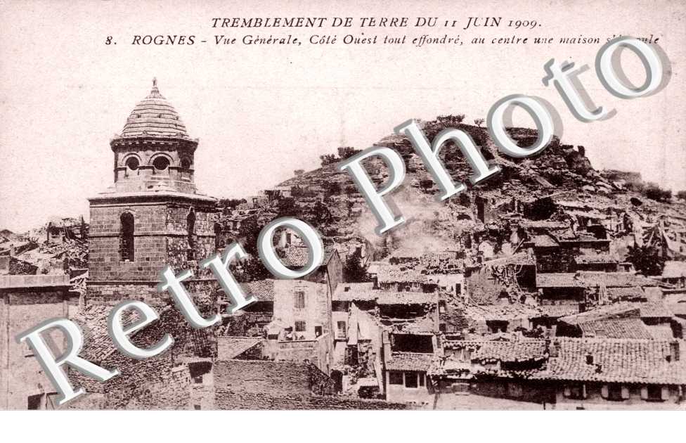 vue generale apres le Tremblement de Terre