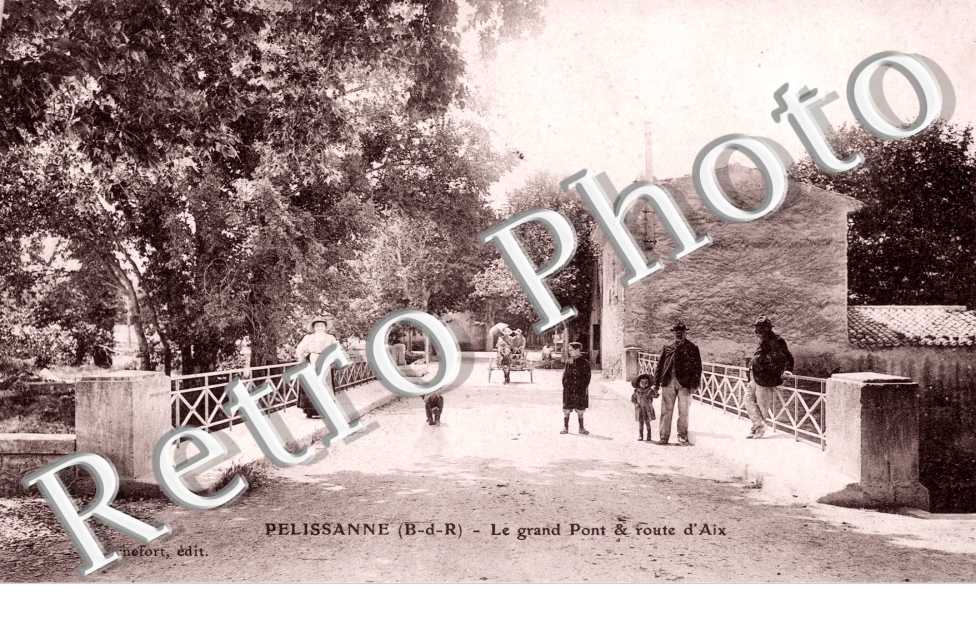 Le Grand Pont et Route d'Aix