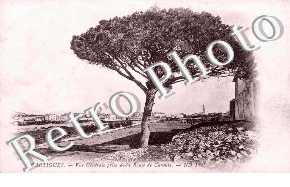Vue generale prise de la route de Coronte