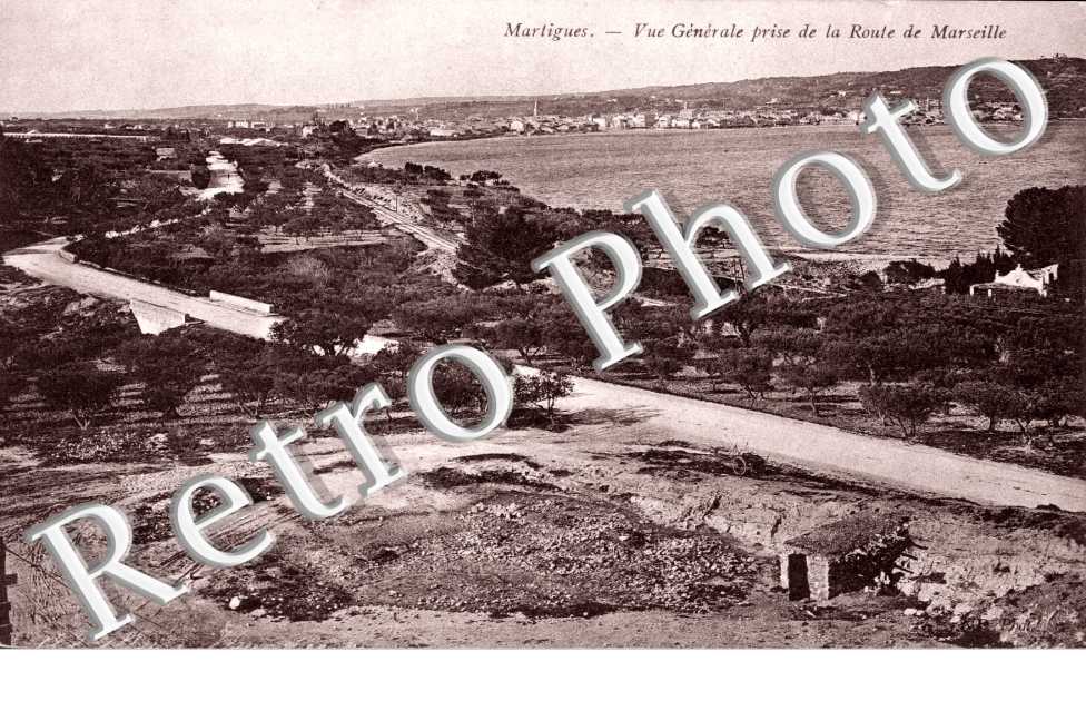 vue generale prise de la route de marseille