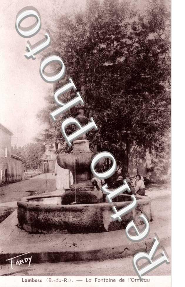 La fontaine de l'Orme