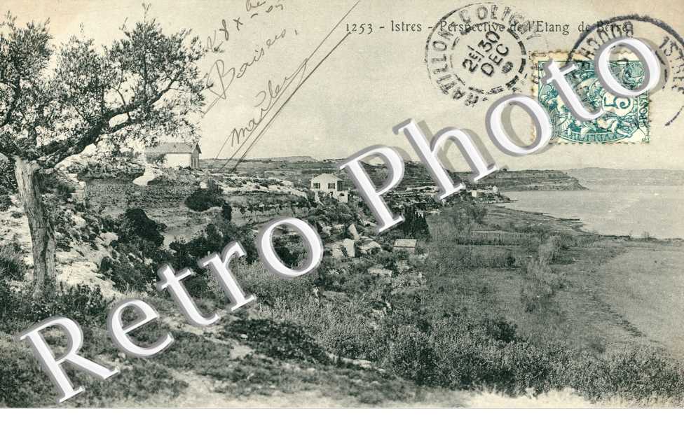 Perspective de l'étang de Berre