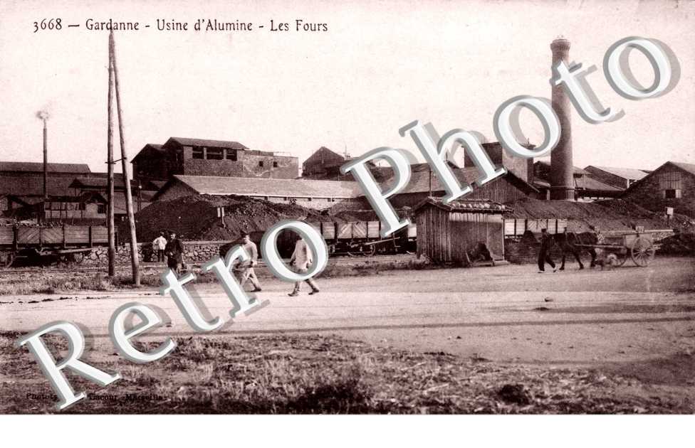 usine d'Alumine - les fours