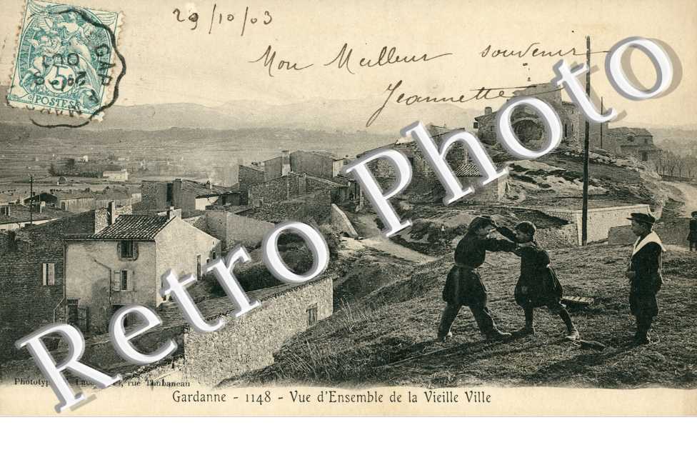 Vue d'ensemble de la vieille ville