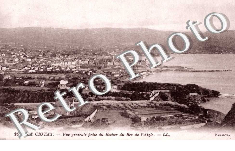 Vue generaleprise du rocher du bec de l'Aigle