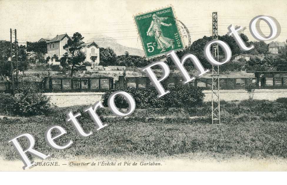 Quartier de l'Eveche et Pic de Garlaban