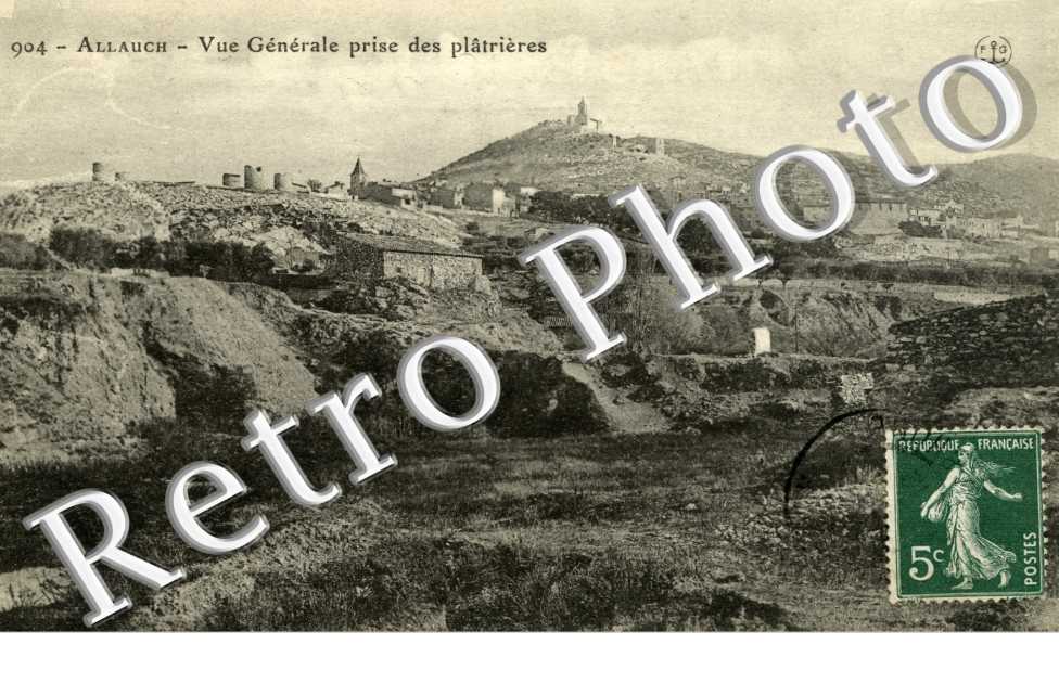 Vue generale prise des platrieres