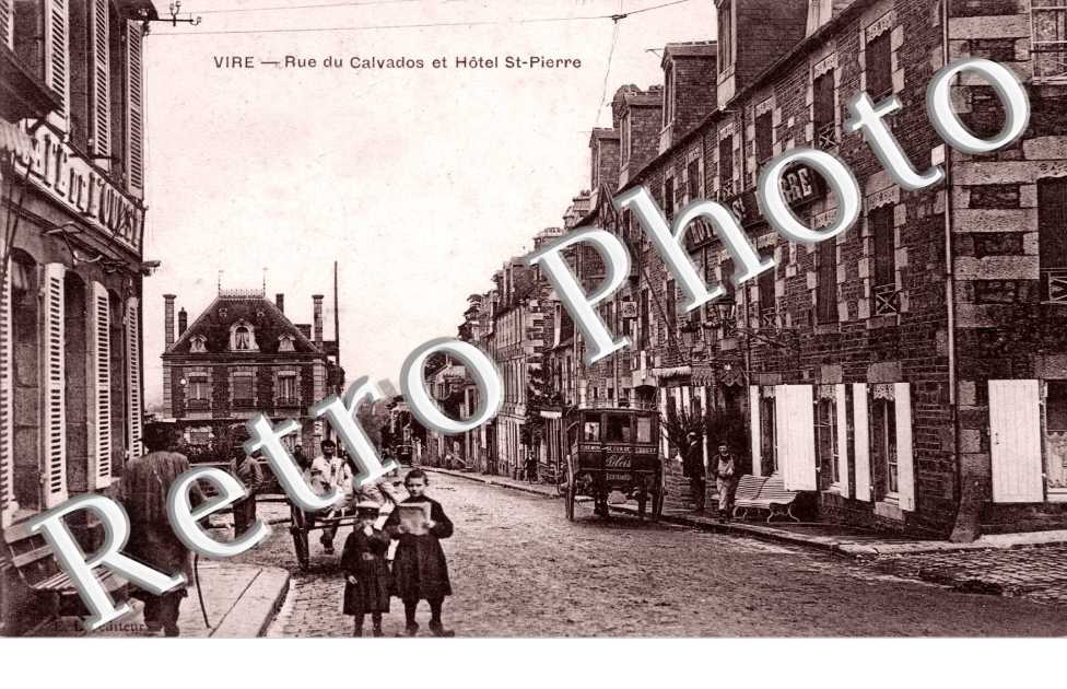 rue du calvados et hotel saint-Pierre