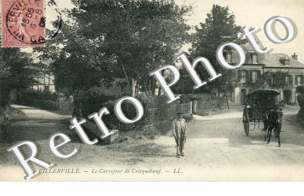 le carrefour de Cricqueboeuf