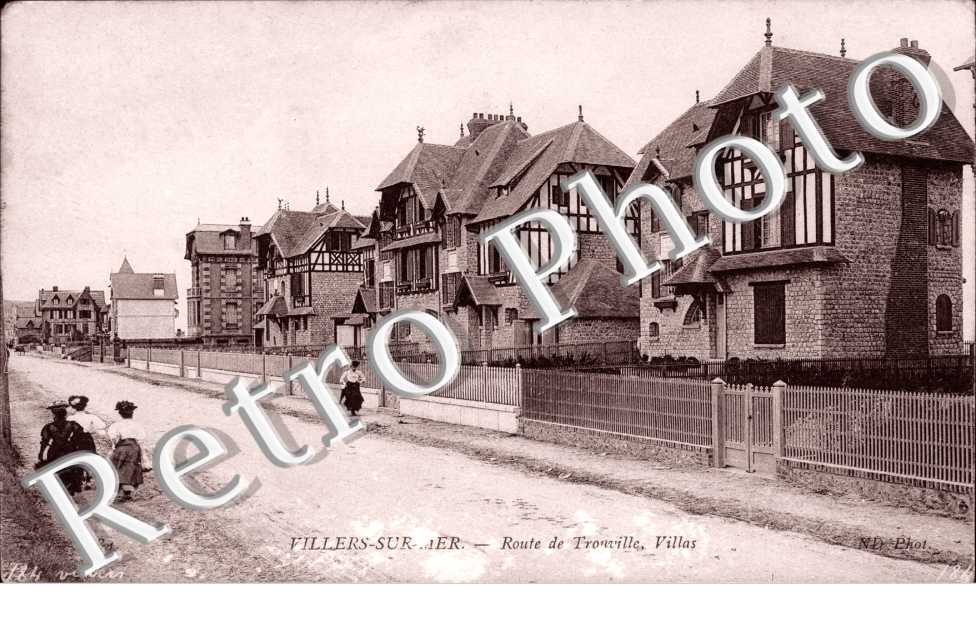 Villers-sur-Mer, Route de Trouville, Villas