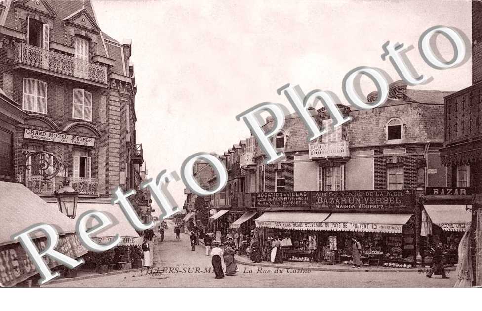Villers-sur-Mer, la Rue du Casino
