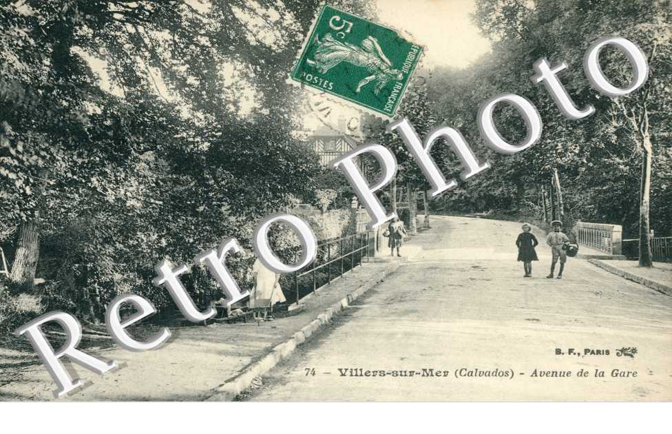 Villers-sur-Mer, Avenue de la Gare