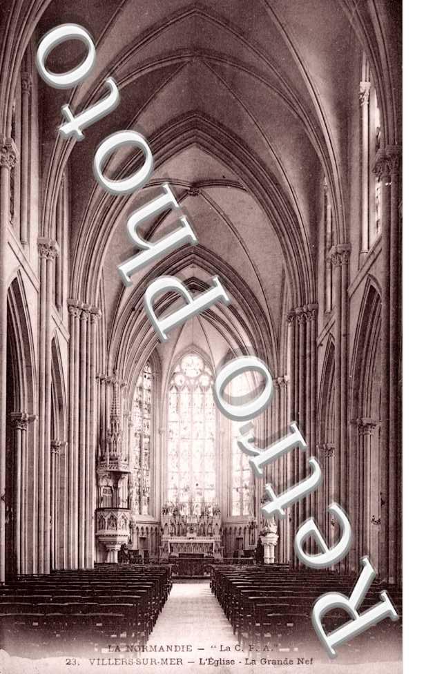 Villers-sur-Mer, l'Eglise, la Grande Nef