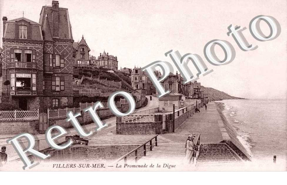 Villers-sur-Mer, la Promenade de la Digue