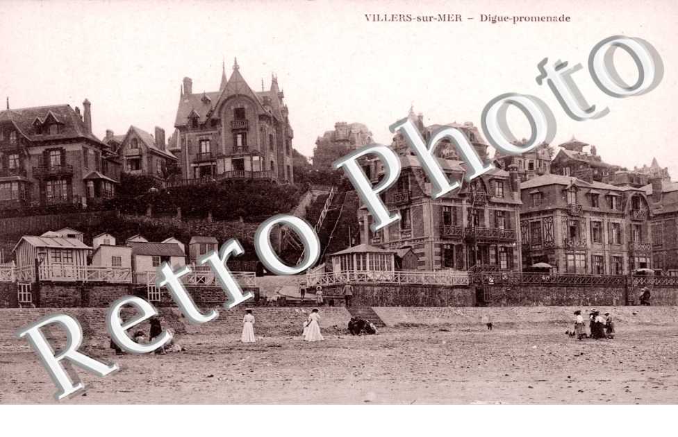 Villers-sur-Mer, Digue-promenade