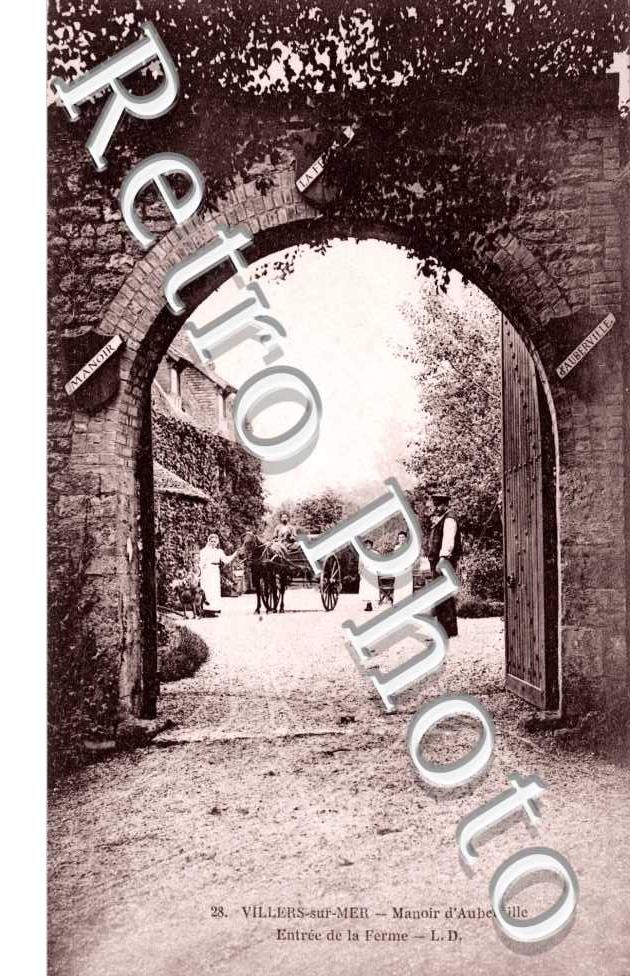 Manoir d'Auberville - entree de la ferme