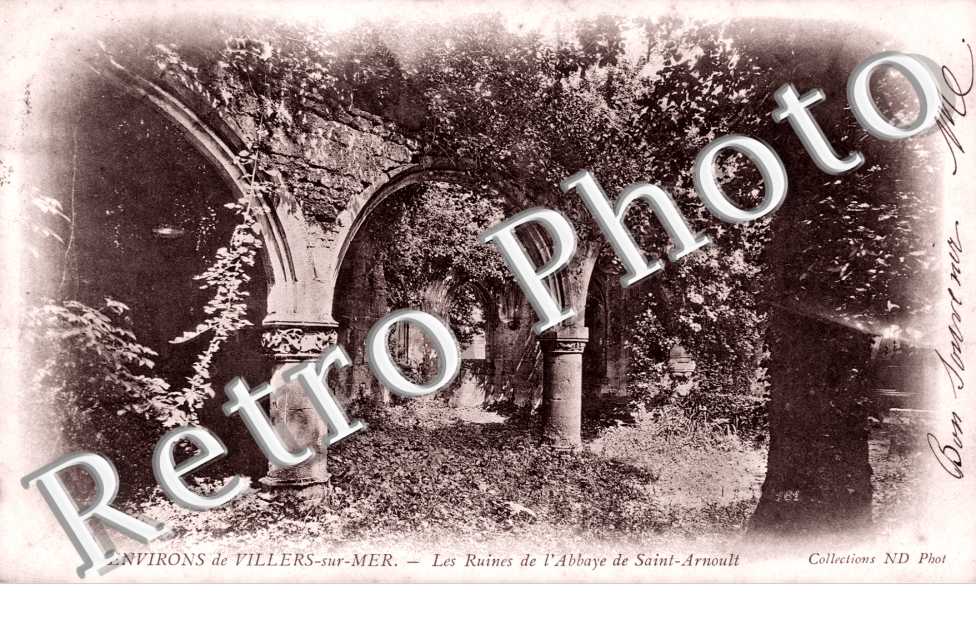 Villers-sur-Mer, les Ruines de l'Abbaye de Saint-Arnoult