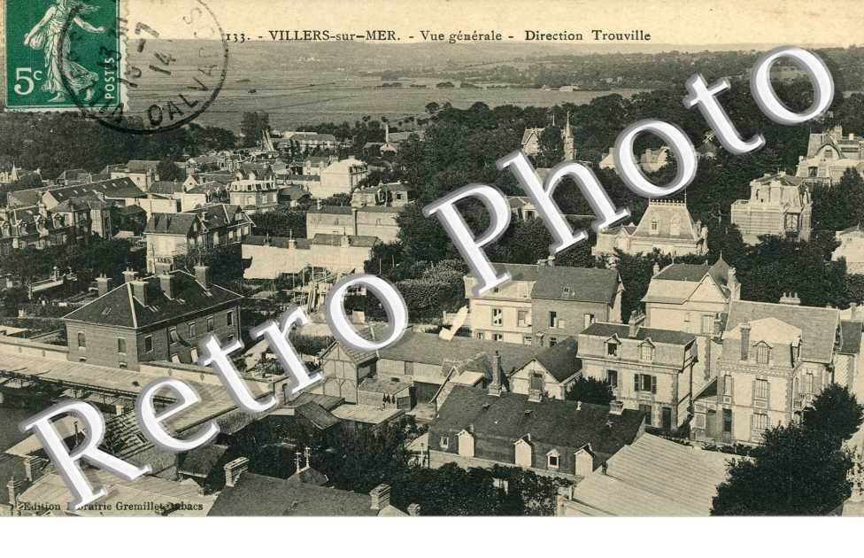 Villers-sur-Mer, Vue Generale, Direction Trouville