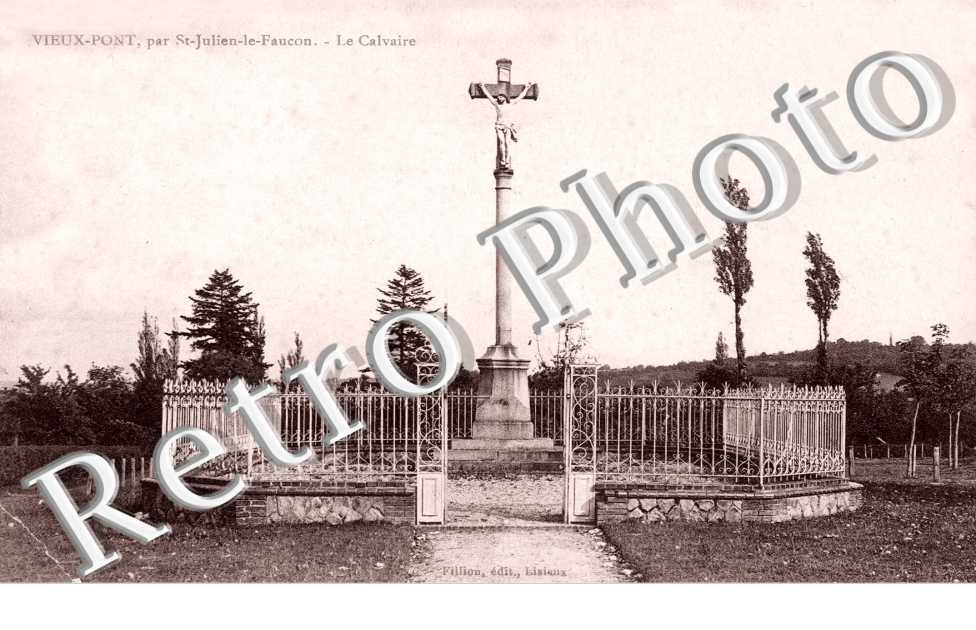 Saint-Julien le Faucon - le calvaire