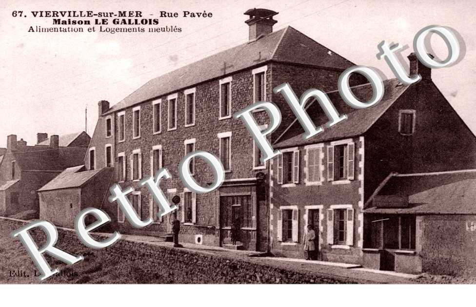 Rue pavee - maison Le Gallois