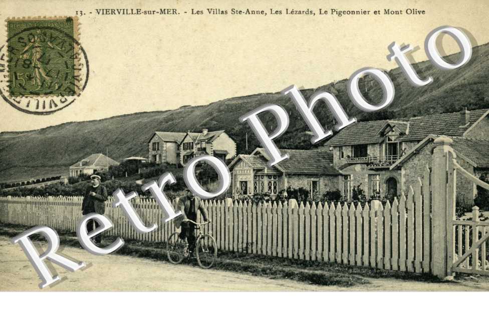 les villas Saint Anne, les Lezards, le Pigeonnier et Mont Olive
