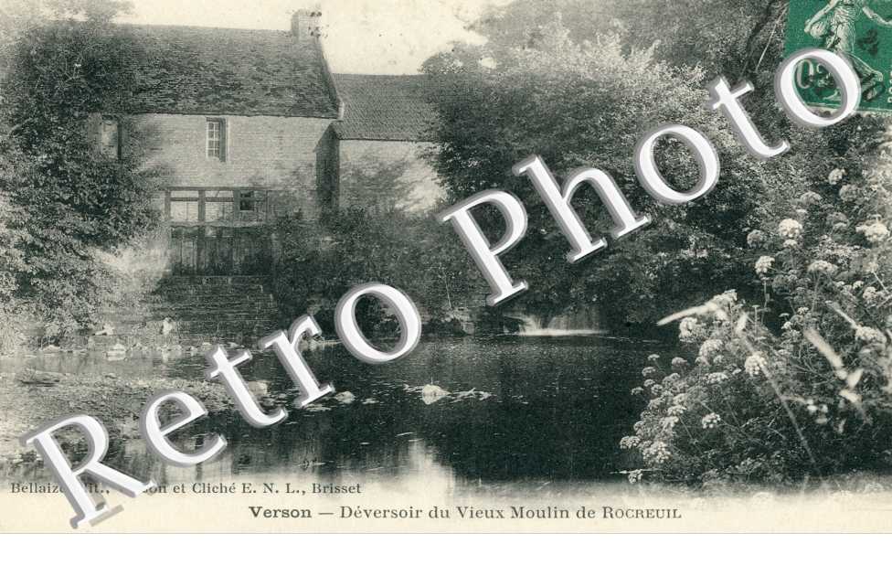 Deversoir du vieux moulin de Rocreuil