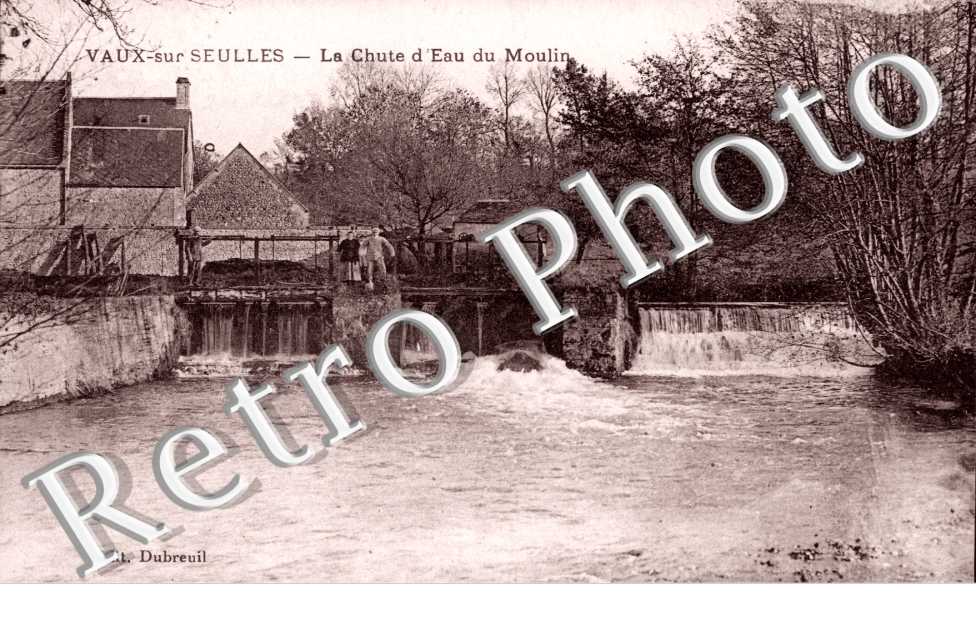 La chute d'eau du moulin