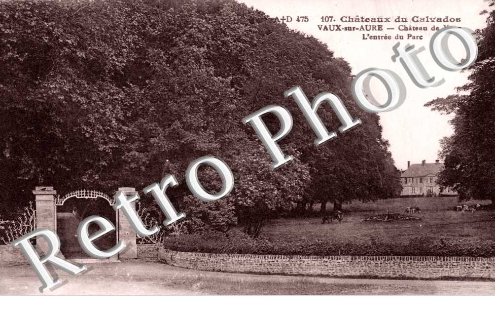 Chateau de Vaux - l'entree du parc