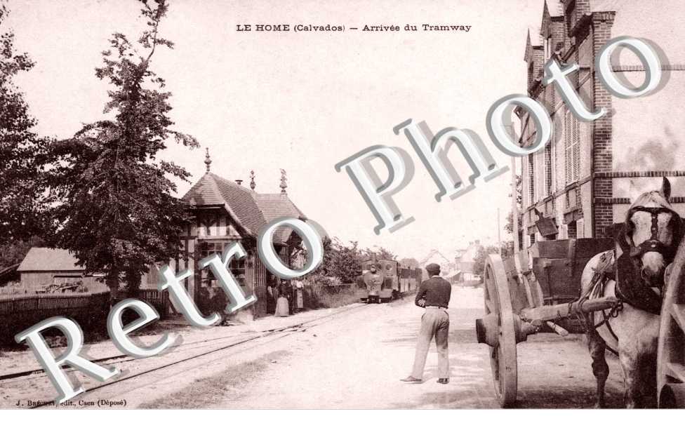 le home , arrivee du tramway
