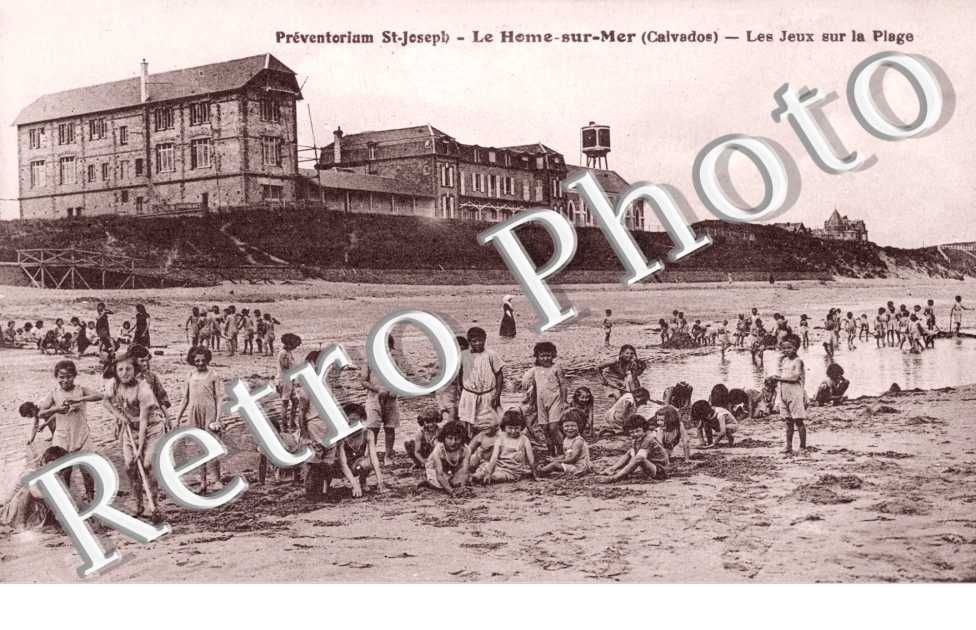 preventorium St Joseph les jeux sur la plage