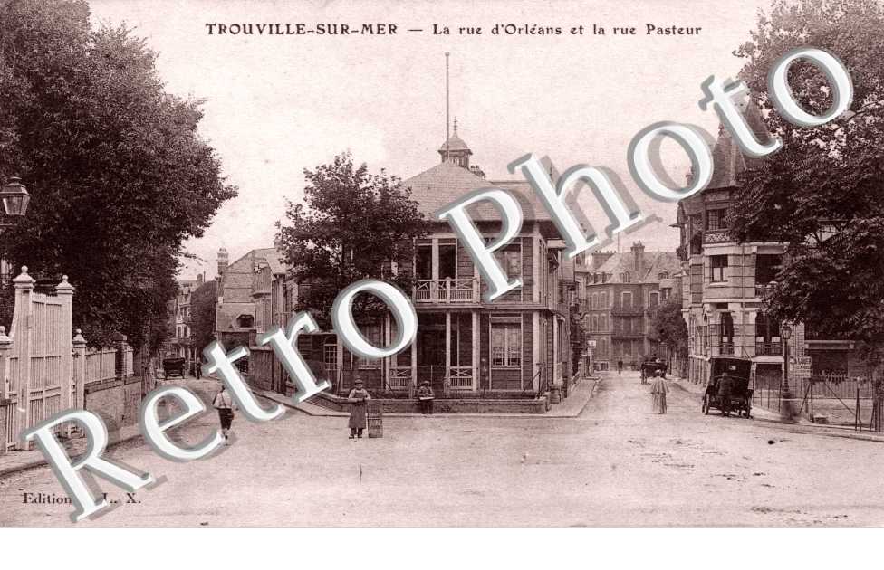 La rue d'Orleans et la rue Pasteur