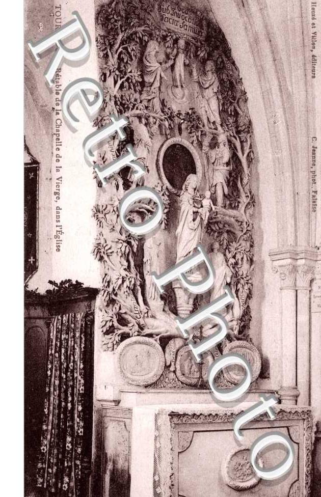 Retable de la chapelle de la vierge