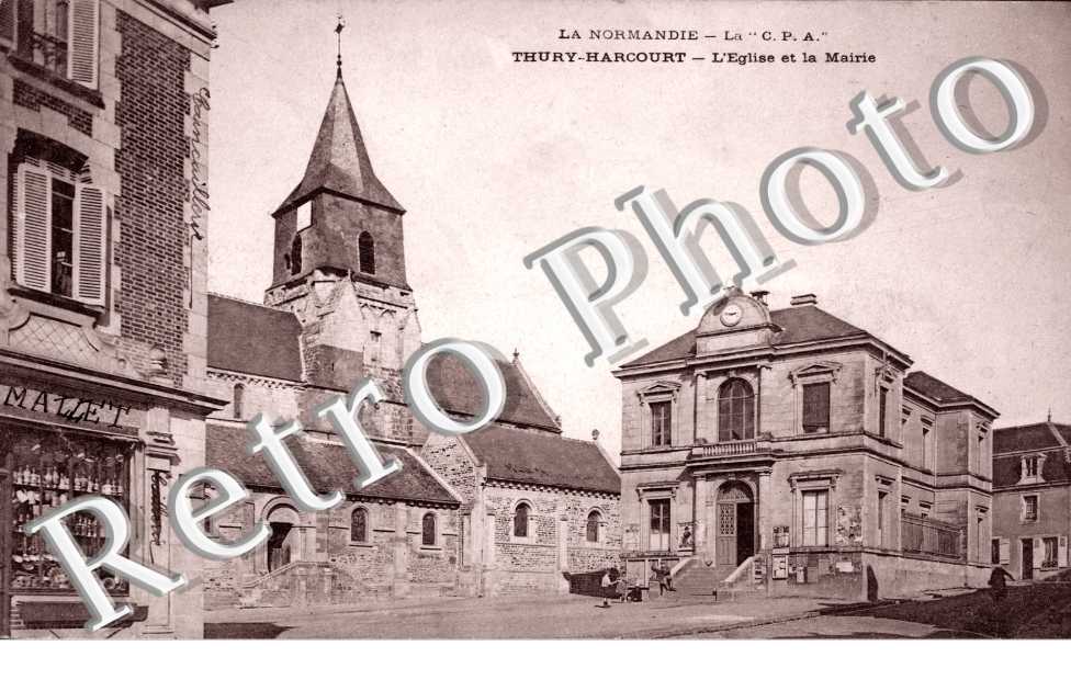 Eglise et la mairie