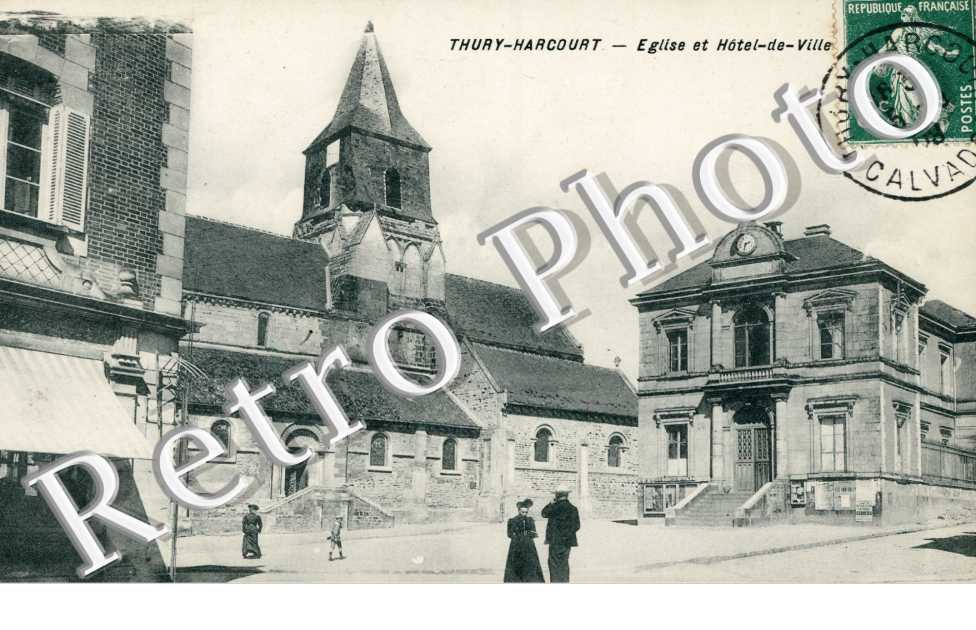 Eglise et Hotel de Ville