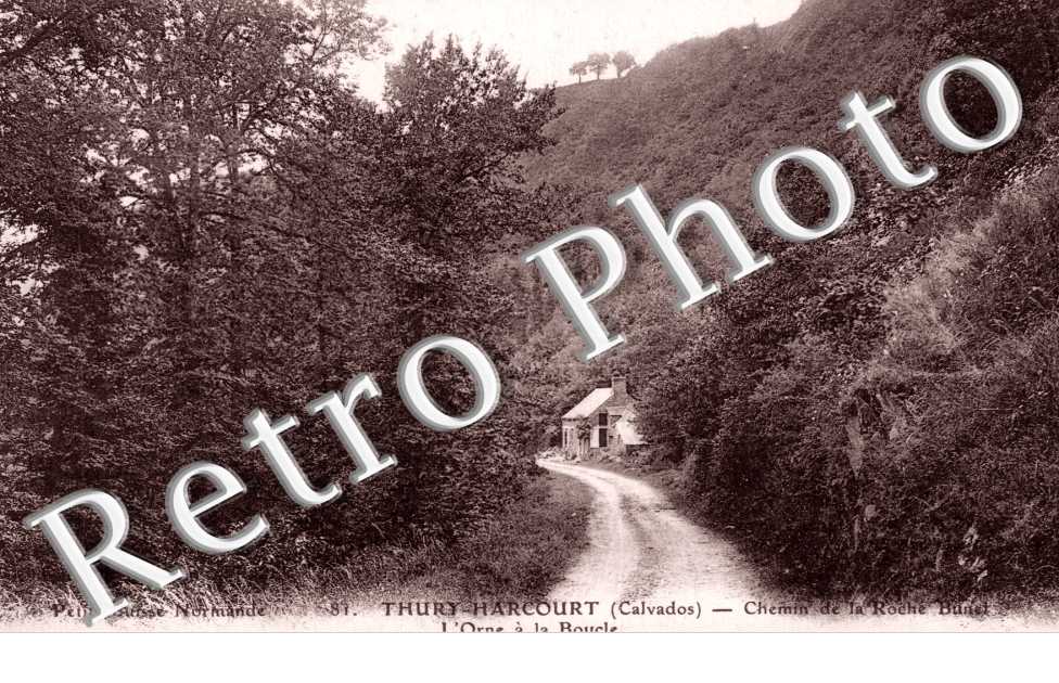Chemin de la Roche Bunet, l'Orne a la boucle