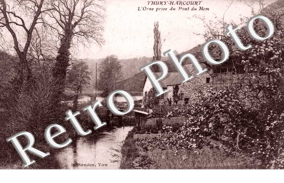 L'Orne prise du pont du Hom
